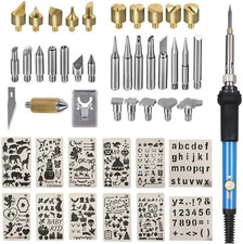 Wood Burning Kit, Wood Burning Tool Adjustabl...