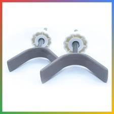 Baby Gate Banister Adapter Y Spindle Rods M8 12cm 2 Pack Gray