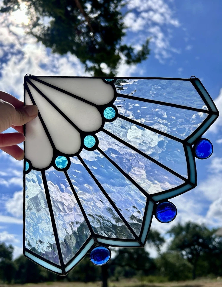 Витражная радужная панель ловец солнца - Изображение 3 из 4