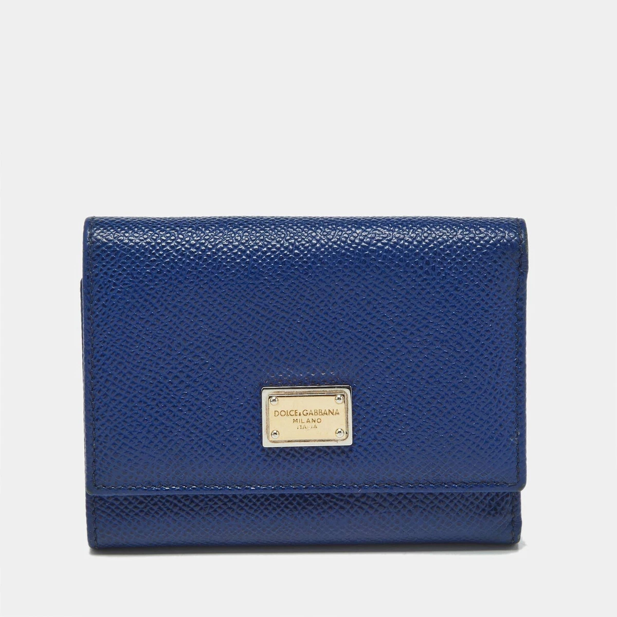 Portefeuille Dolce & Gabbana En Cuir Vernis Imprimé Floral - Occasion - Couleurs Multiples - Vintage - Pour Femme