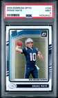 140528421 Drake Maye 2024 Panini Donruss Optic #229 Rated Rookie PSA 9