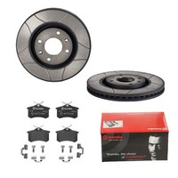 Brembo Bremsscheiben Ø283MM + BremsbelÄGe Vorne FÜR Citroen C4 II C3 I Xsara