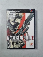 Metal Gear Solid 2: Sons of Liberty New & Sealed Black label PS2 See Description