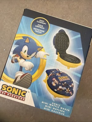 Sonic the Hedgehog Waffle Maker - Exclusive Item New In Box, Super Fun
