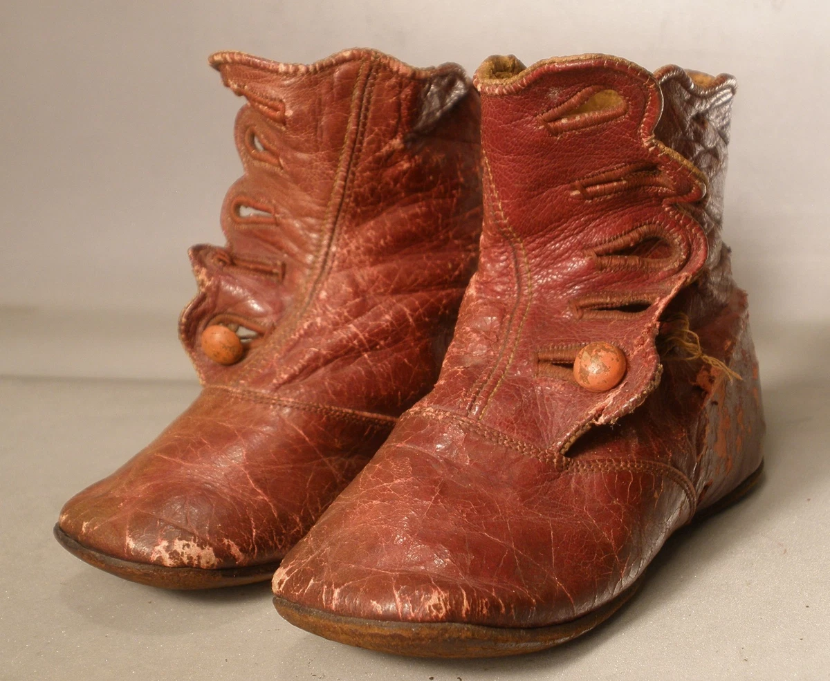 Red Vintage Shoes for Children for sale | eBay