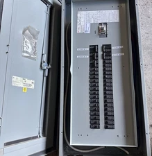 🔴ABB GE AB433 AQF3422ABX 225 Amp 208/120V Panelboard 3R Enclosure WITH BREAKERS