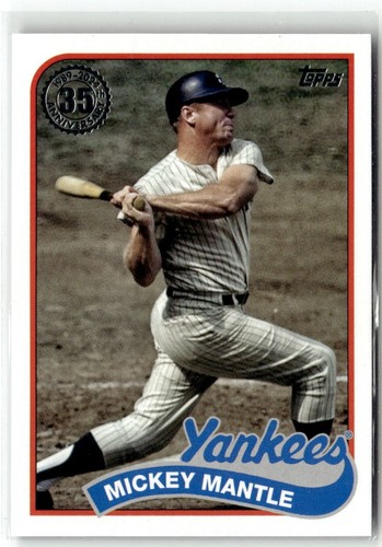 2024 Topps #89B2-21 Mickey Mantle 1989 Topps 35th Anniversary (Series Two)