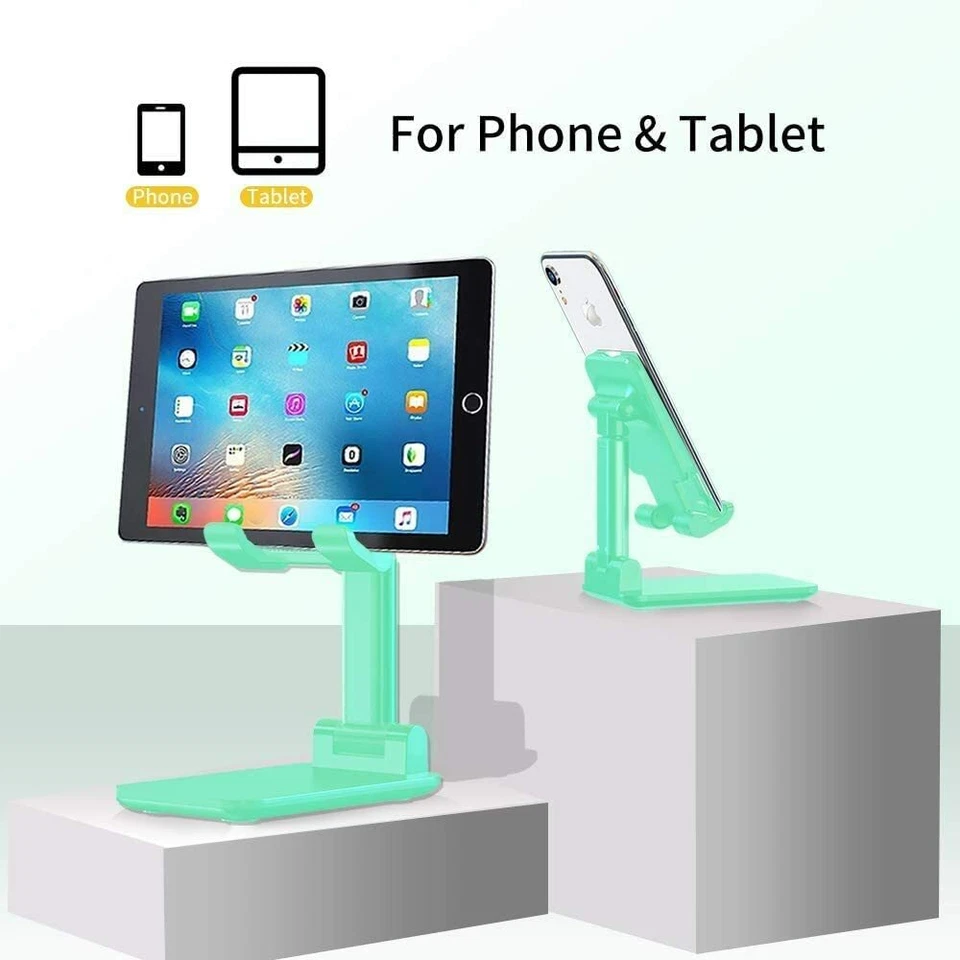 Adjustable Desk Stand Holder Cradle For iPhone Samsung Cell Phone Tablet - Image 4 of 4