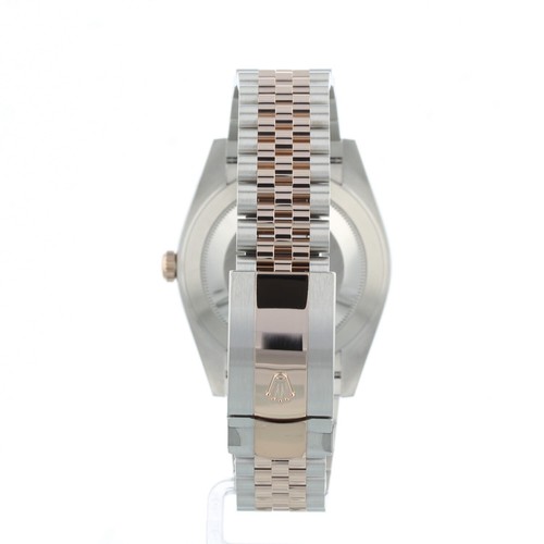 Rolex Datejust 41 126301 41mm Wimbledon Dial Rose Bi-Metal Jubilee 2022 Full Set - Picture 7 of 13