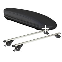 Dachbox VDPMAA320 Matt+DachträGer KING1 FüR Seat Leon IV Kombi 5TüR Ab 20