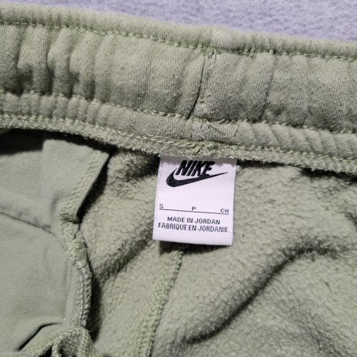 Nike Men S Sportswear Club Fleece Green White Logo Sweatpants Jogger BV2707-386 - Picture 6 of 11