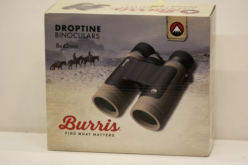 Burris Droptine Binocular ..8 X 42...Dielectric Coated.....metal eyecups - Image 2 of 2