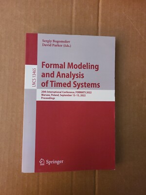 Formal Modeling and Analysis of Timed Systems: 20th International Conference, FO