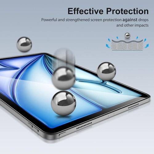 SPARIN 2 Pack Screen Protector for iPad Air 11" (2024 6th generation-M2) - Bild 6 von 8