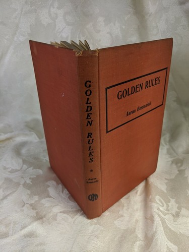 Golden Rules by Aaron Rosmarin 1947 OM Publishing - Picture 3 of 7