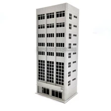 1/160 N Scale Buildings Model Train Railway Railroads Trade Office Gray House