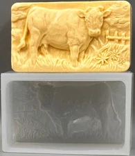 COW SILICONE MOLD  for soap making and other crafts