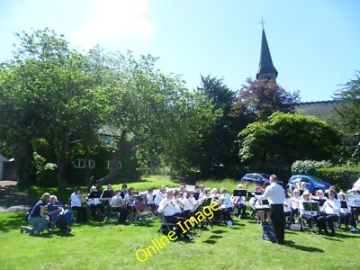 Foto 12x8 Open Air Pfingstsonntagsgottesdienst am Ide Hill hängende Bank auf t c2014