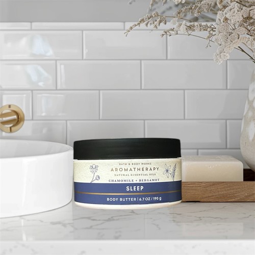 Bath & Body Works Kamille & Beramotte 6,7 Unzen Körperbutter - Bild 1 von 6