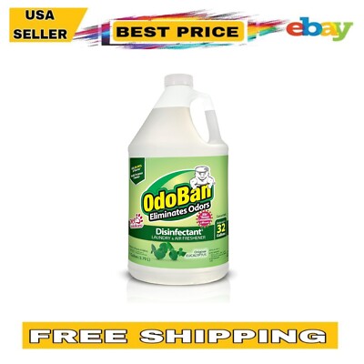 OdoBan Disinfectant & Odor Eliminator, Eucalyptus, 1 Gallon, Free Shipping