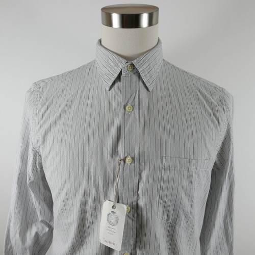 NWT J Crew Mens 2 Ply Cotton LS Button 