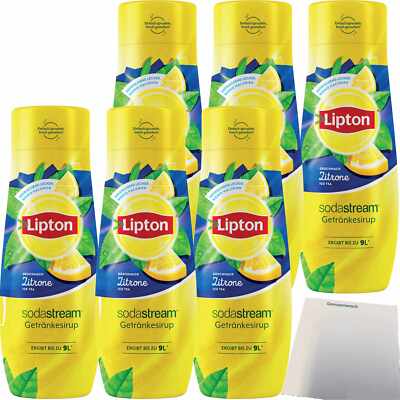 SodaStream Lipton Zitrone Getränkesirup 6x440ml usy Block