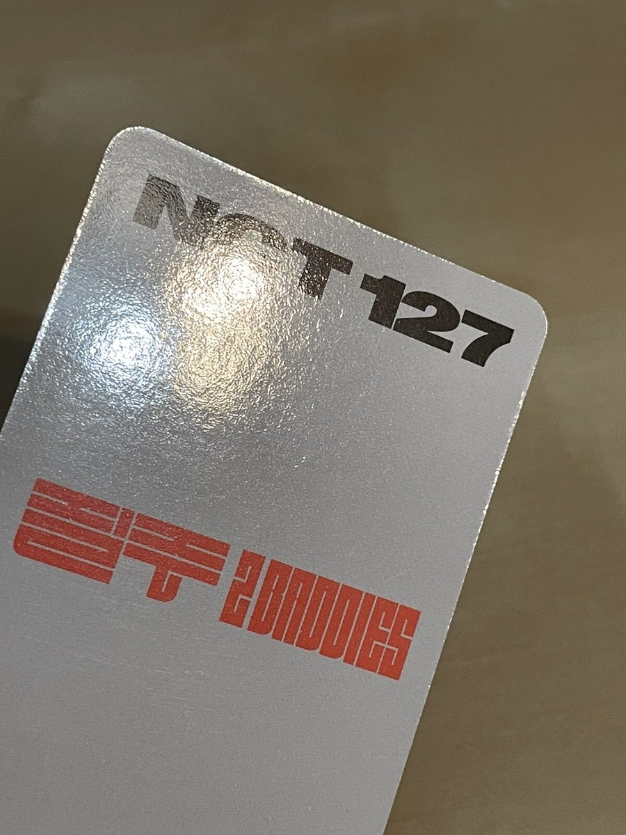 Official Jaehyun NCT 127 Phototcard 2 Baddies Trading Card MD