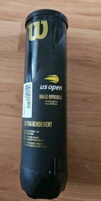 Wilson US Open Official Extra Duty Tennisball. Tube mit 4 neuen Kugeln.