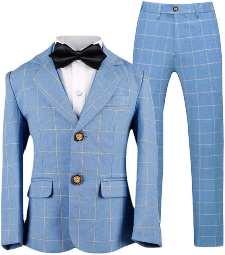 Boys Suit for Kids Tuxedo Suits for Wedding Formal Suit Set Toddler Boy Dress Ou