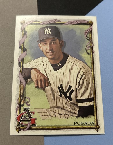2023 Topps Allen & Ginter Jorge Posada hohe Nummer SP #336 Yankees