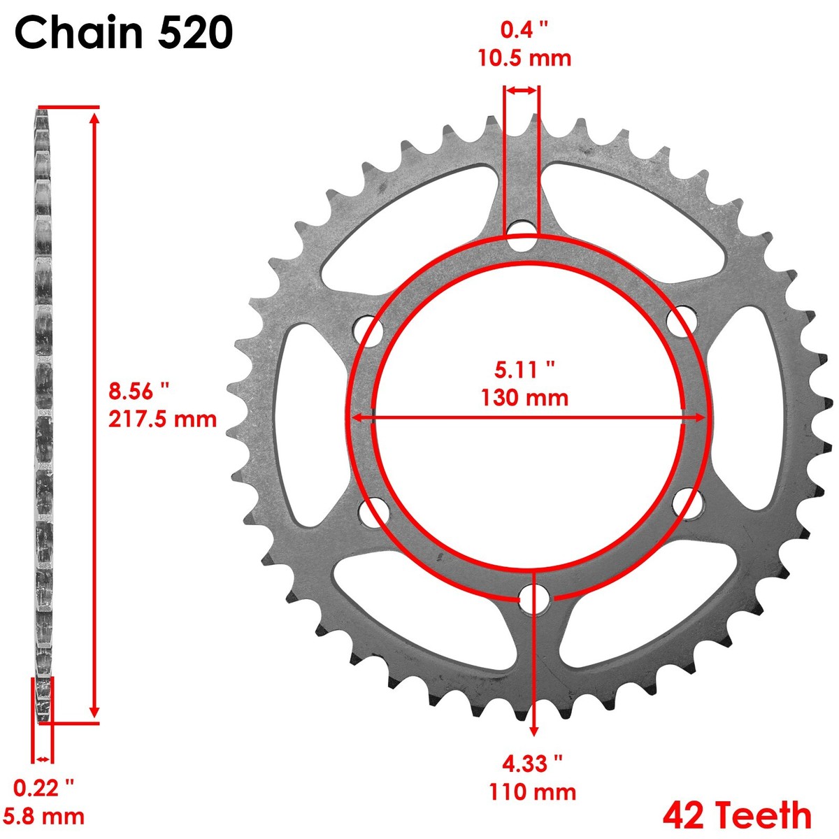 MM2124点セット Drive Chain & Sprockets Kit for Kawasaki Ex300 Ninja 300 Abs