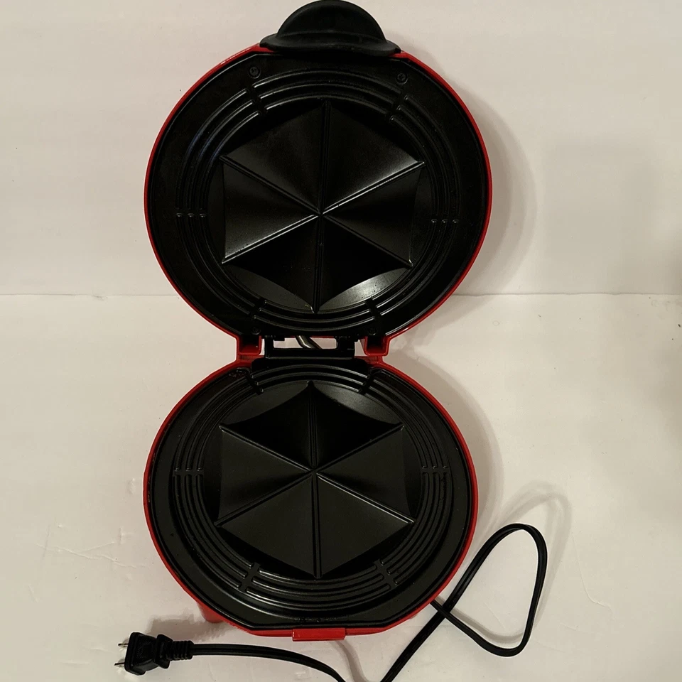 HAMILTON BEACH SANDWICH TOASTER ST25 RED Round Quesadilla Maker 25409 Tested - Image 2 of 3