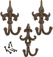 Shabby Chic Ornate Iron Hook - Classic Wall Mounted Hook For Coat Hat Scarf -... on sale Shabby Chic Ornate Iron Hook - Classic Wall Mounted Hook For Coat Hat Scarf -... on sale