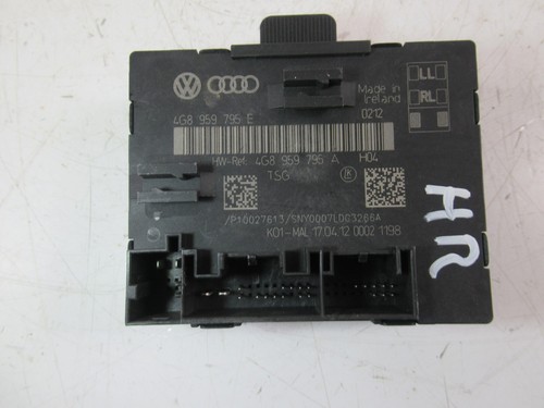 Audi A6 4G C7 11-18 Steuergerät Tür hinten rechts 4G8959795A /D