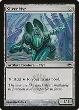 Silver Myr X (4) Mirrodin MTG Excellent/Near Mint 4RCards