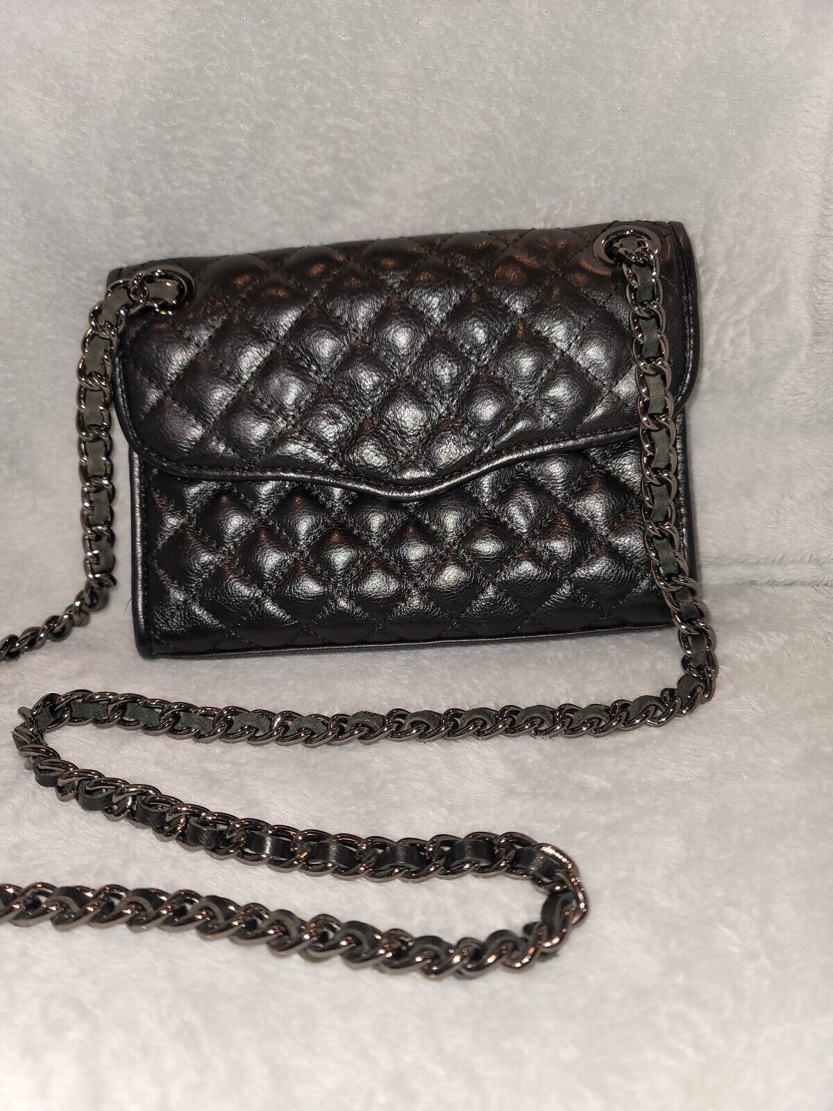 Rebecca Minkoff bag VG-EX - Hot Black! - Butterfly pattern | eBay