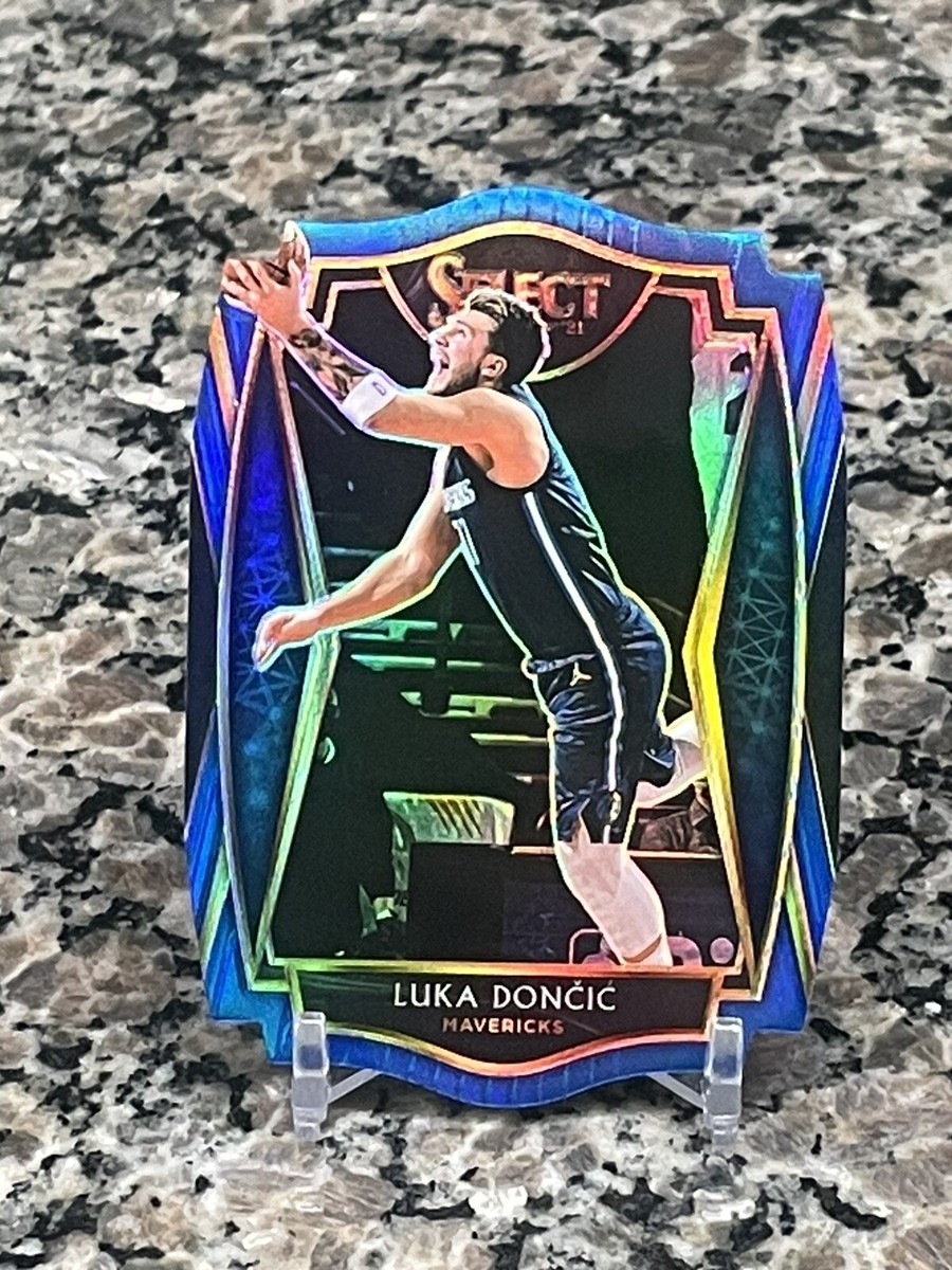 2020-21 Select Premier Level Blue Die Cut Luka Doncic /249