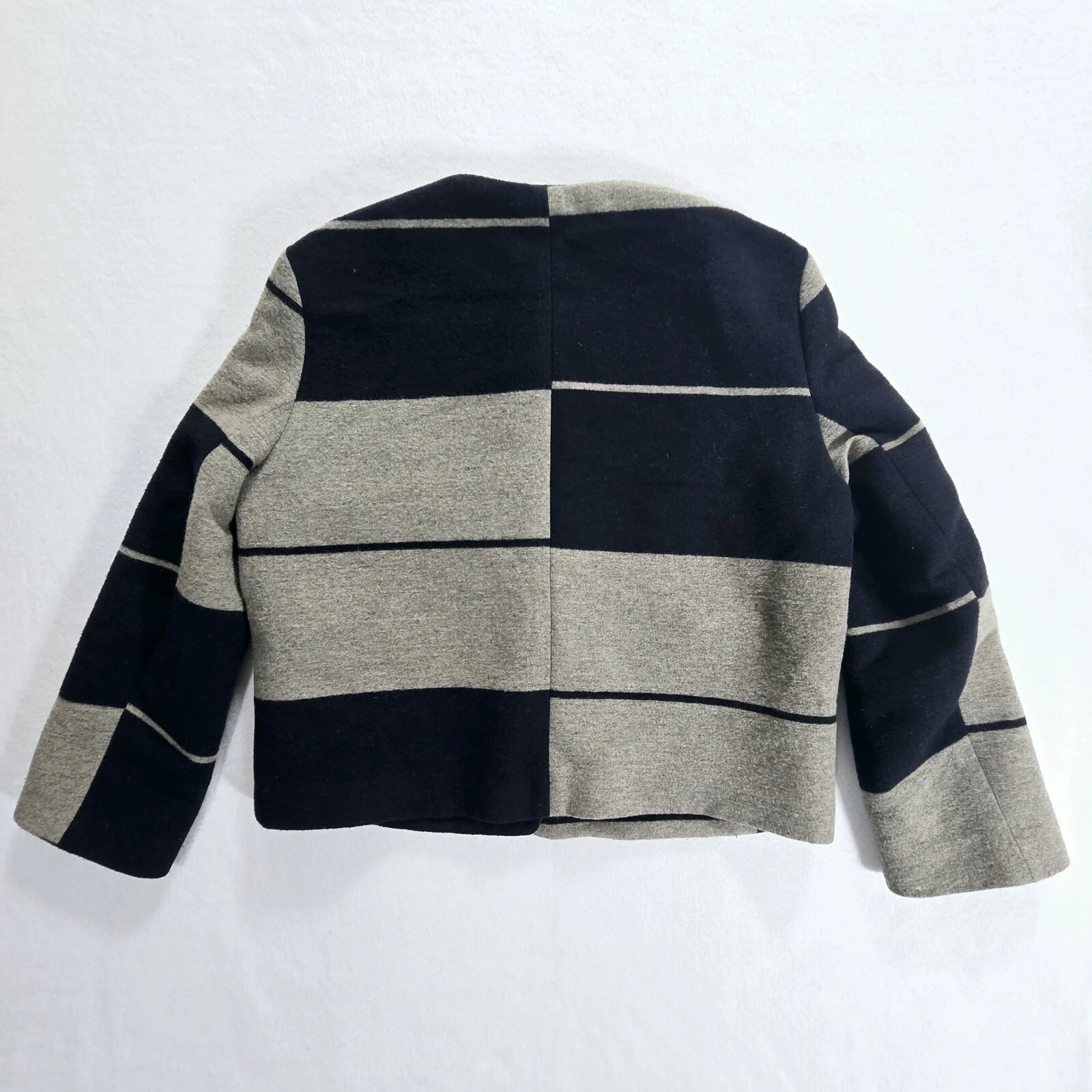 ACNE Studios giacca lana a righe donna taglia 40 vintage full zip