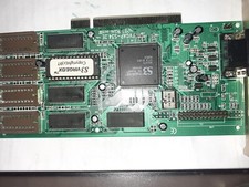S3 TRIO VIRGE/DX 86C375 2MB VGA Card - PCI Slot