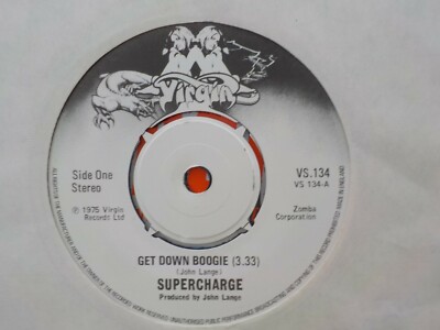 Supercharge - Get Down Boogie / Don't Let Go - 1975 R&B Soul Funk 7'' vinyl