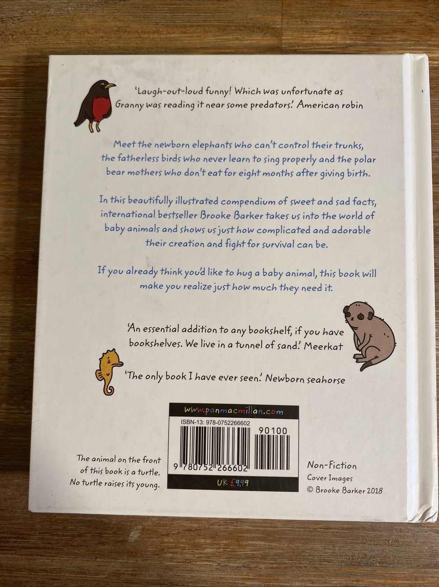 Sad Animal Facts: Baby Talk by Brooke Barker (English) Hardcover