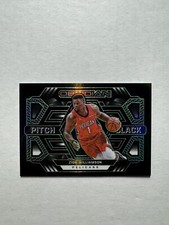 2021-22 Panini Obsidian #19 Zion Williamson Pitch Black Electric Etch Green /25