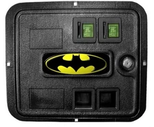 BATMAN PINBALL DATA EAST COIN DOOR DECAL