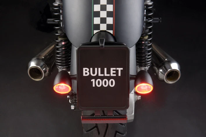 Kellermann Balle 1000 Df Clignotants LED Frein Feu Arrière Chrome 3in1 Signaux - Photo 4/4