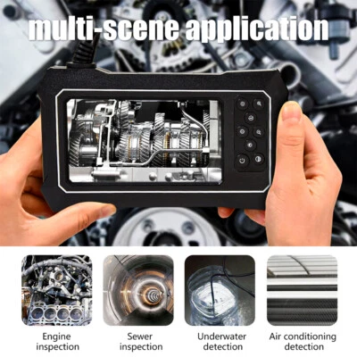 PRESENT-HOUSE1 Industrial Borescope Endoscope 200W Pixels 4.3'' IPS Screen IP67 8mm Lens Camera