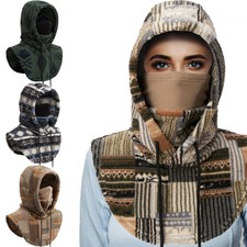 Winter Balaclava Ski Mask Cold Weather Windproof Fleece Lining Thermal Face Mask