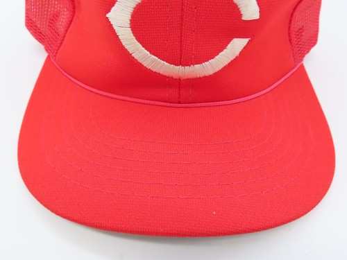 Youth Cincinnati Reds Trucker Snapback Hat Cap - Picture 2 of 14