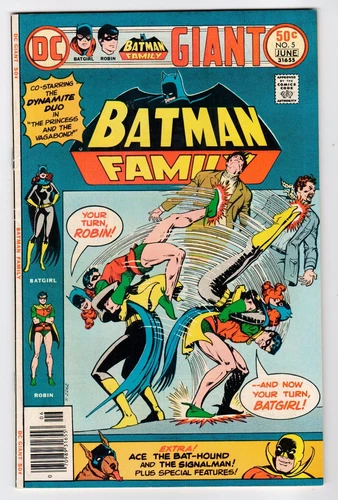 DC - BATMAN FAMILY #5 - Swan Art - VF/NM June 1976 Vintage Comic