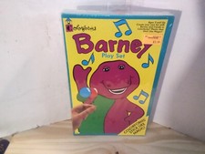 NIB Vintage 1993 Colorforms Barney Playset
