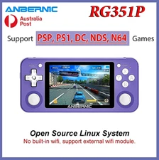 Anbernic RG351P Retro Game Console Handheld Linux 64Bit 128G 2500Game IPS Screen